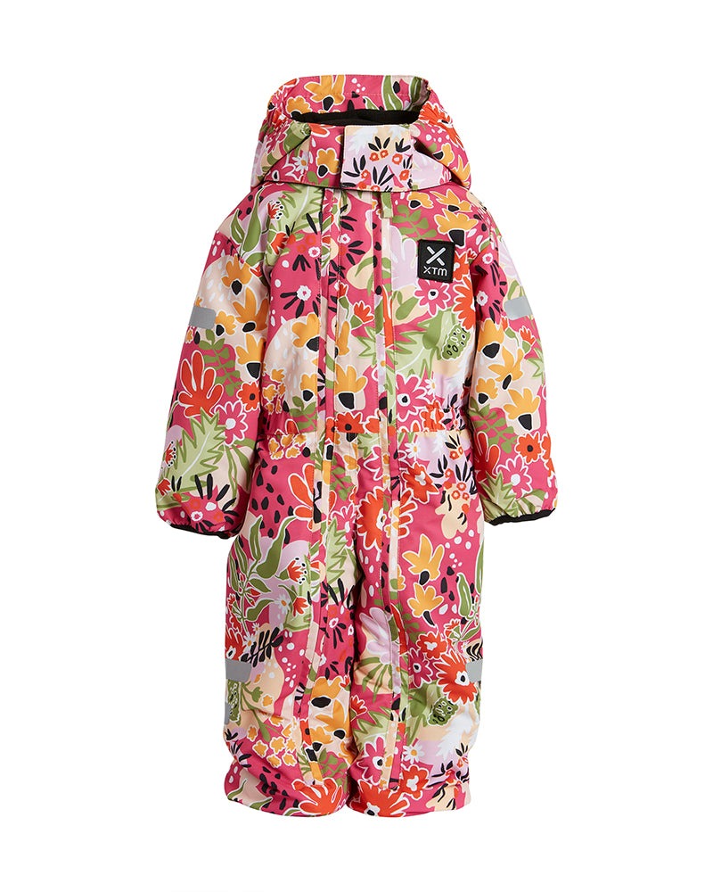 XTM Papoose Kids One-Piece Snow Suit- Magenta Banksia