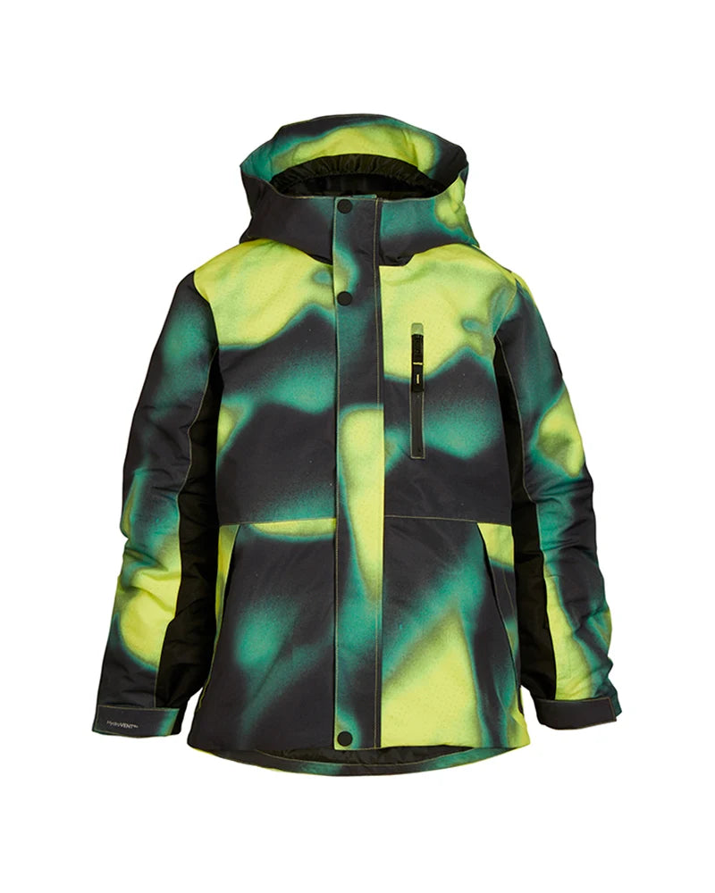 XTM Kids Cosmic Ski Jacket 10-16 Years - Aurora Lime