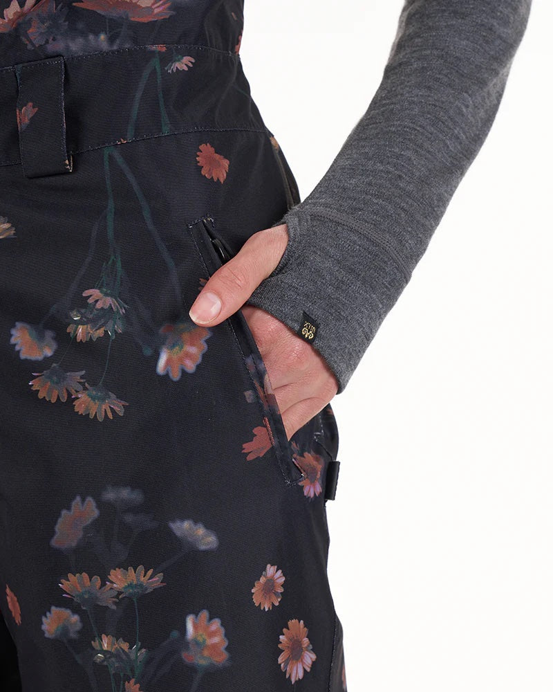XTM Snow Bib & Brace Harper Ladies Snow Pant - Floral