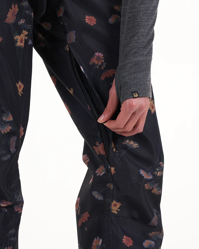 XTM Snow Bib & Brace Harper Ladies Snow Pant - Floral