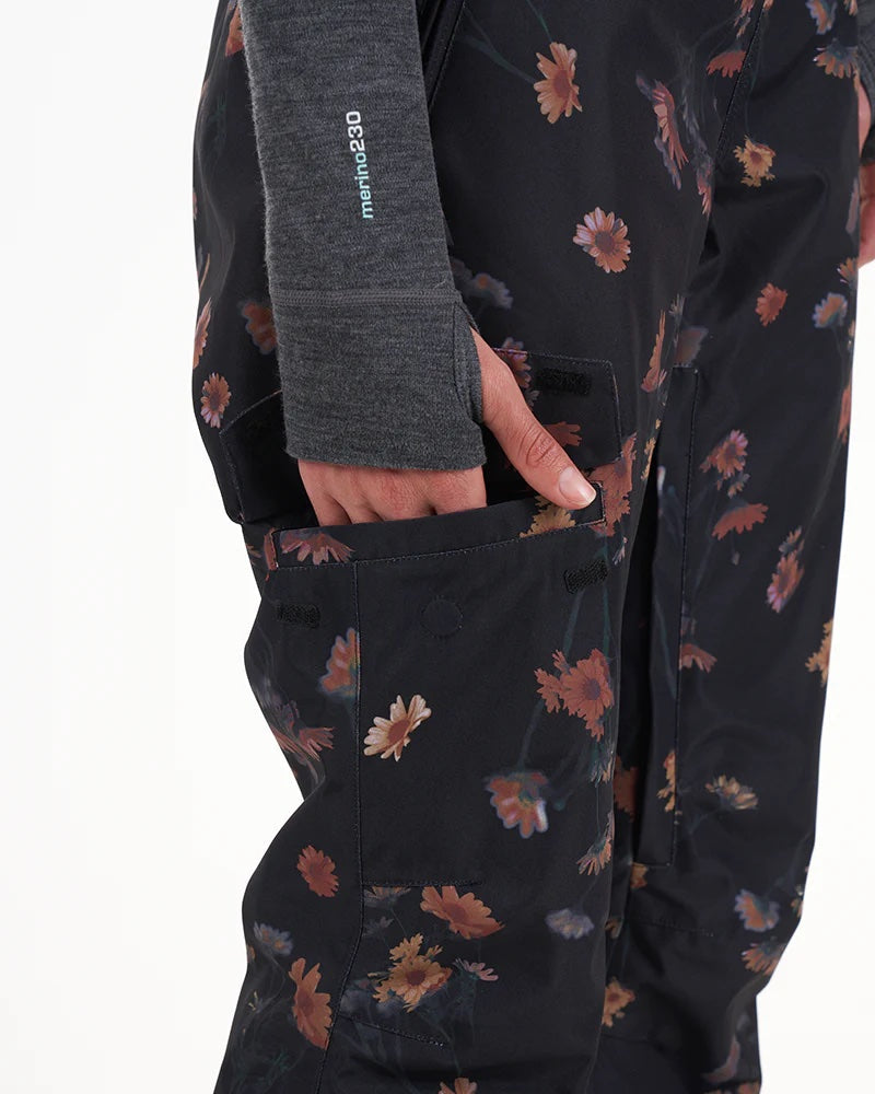 XTM Snow Bib & Brace Harper Ladies Snow Pant - Floral