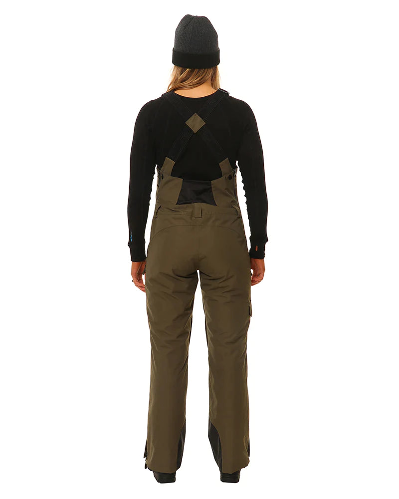 XTM Snow Bib & Brace Harper Ladies Snow Pant - Ivy green