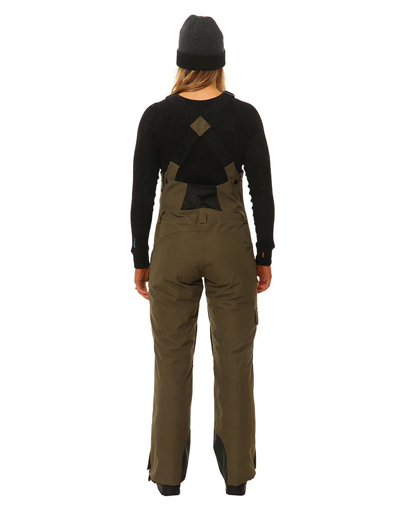 XTM Snow Bib & Brace Harper Ladies -Sage, Ivy Green, Leaf