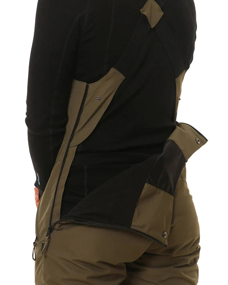 XTM Snow Bib & Brace Harper Ladies -Sage, Ivy Green, Leaf