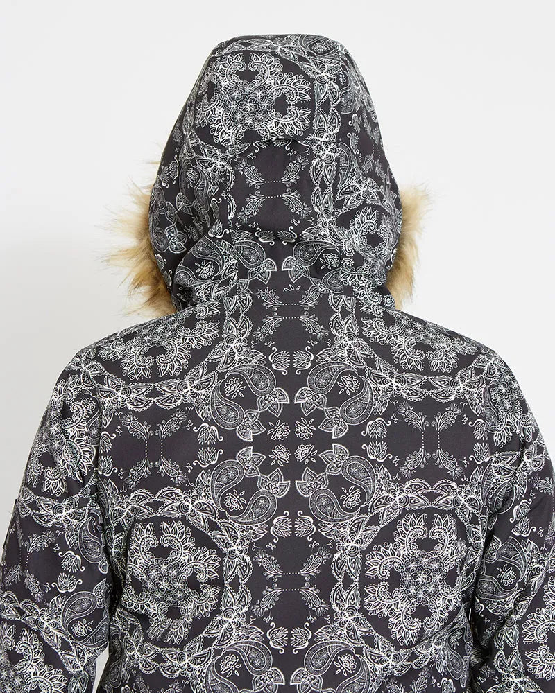 Snow Jacket XTM Demi Jacket - Black Paisley