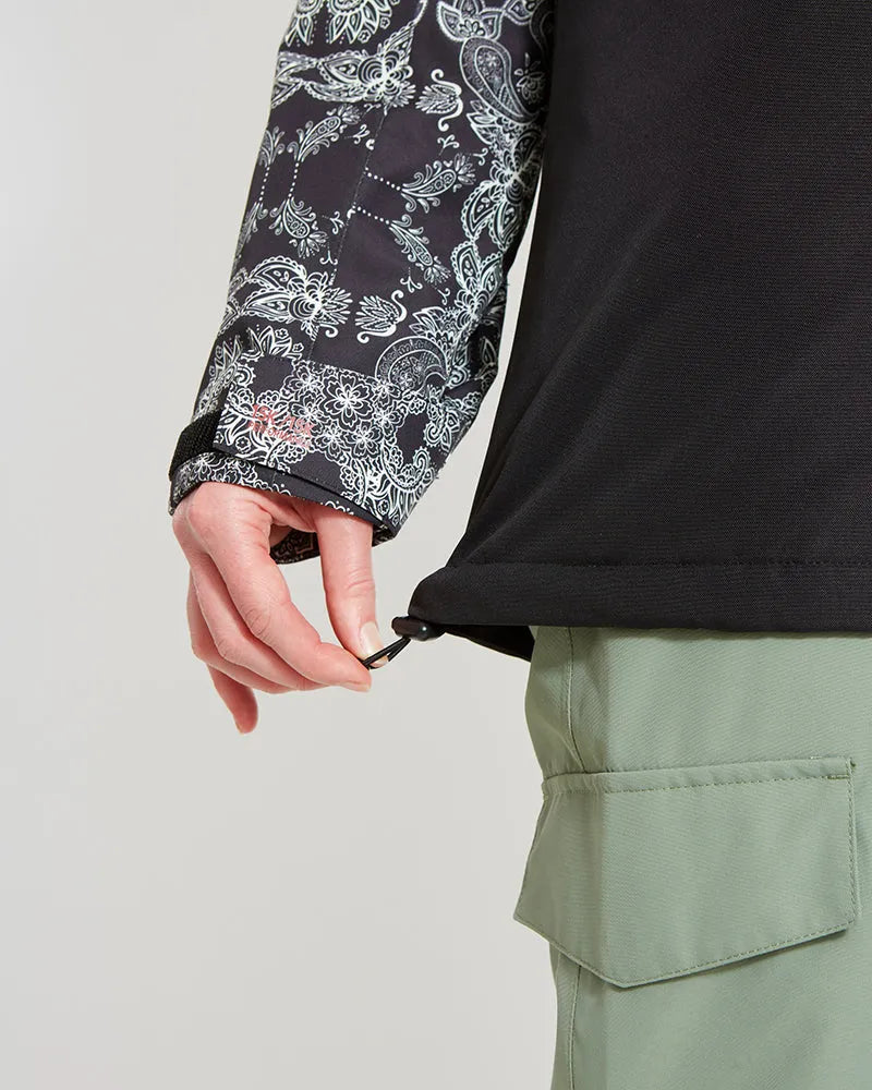 Snow Jacket XTM Demi Jacket - Black Paisley