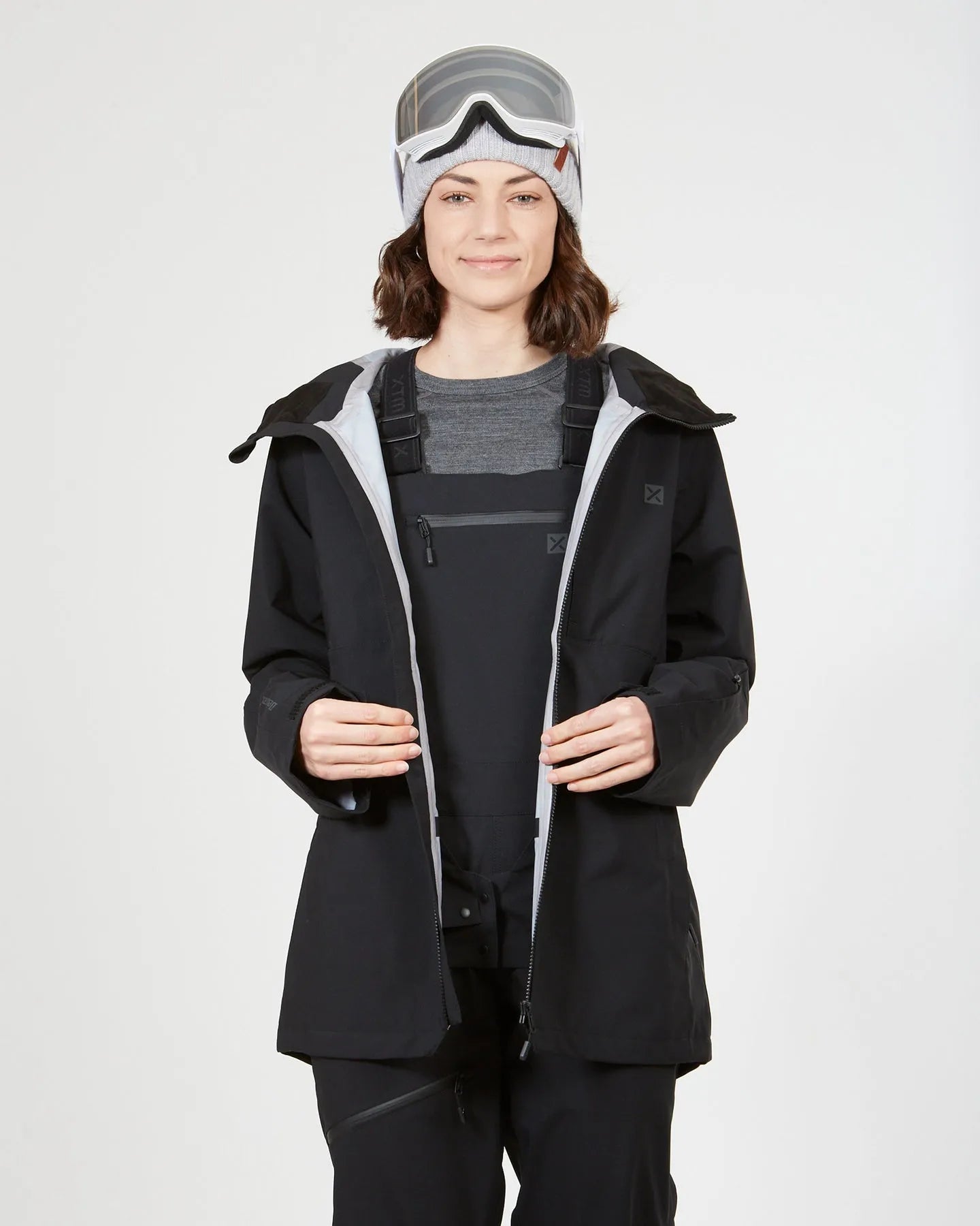 Snow Jacket XTM Palladium 2.0 Womens Shell - Black