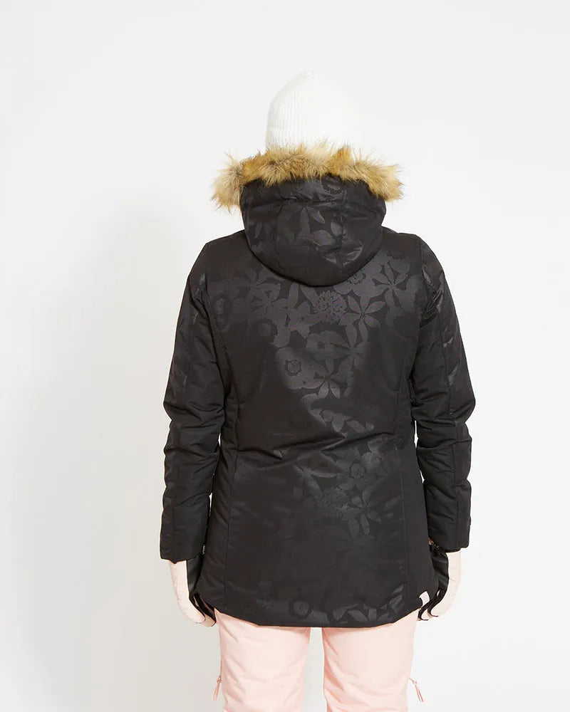 Snow Jacket XTM Thea - Black Botanica
