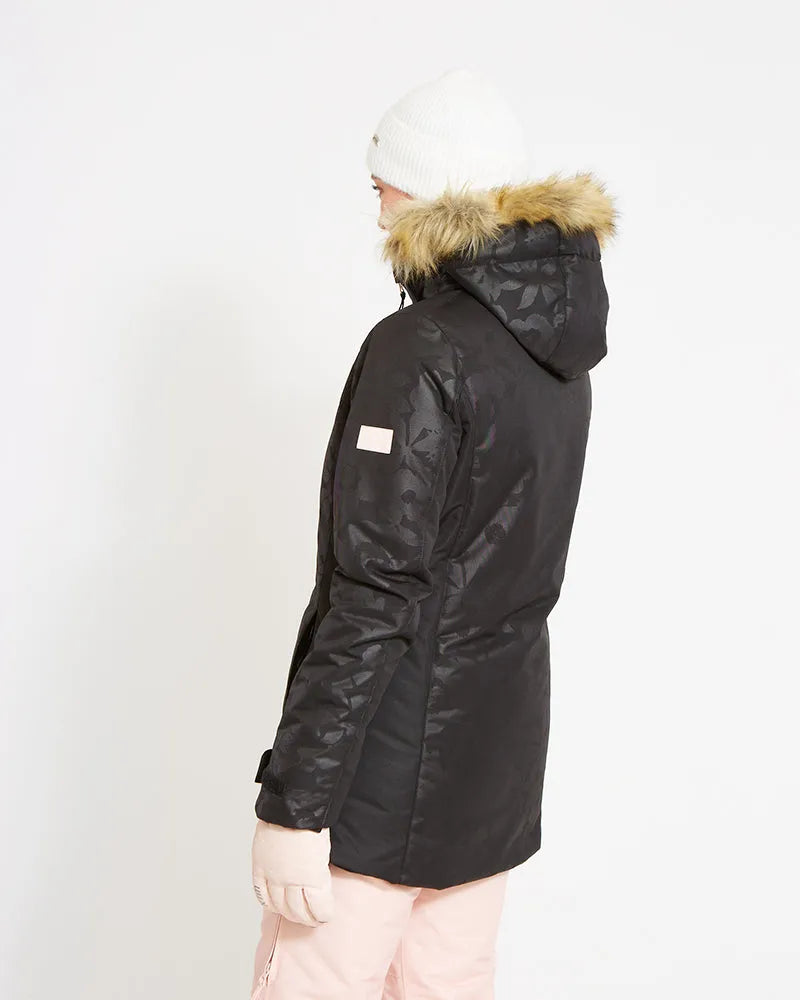 Snow Jacket XTM Thea - Black Botanica