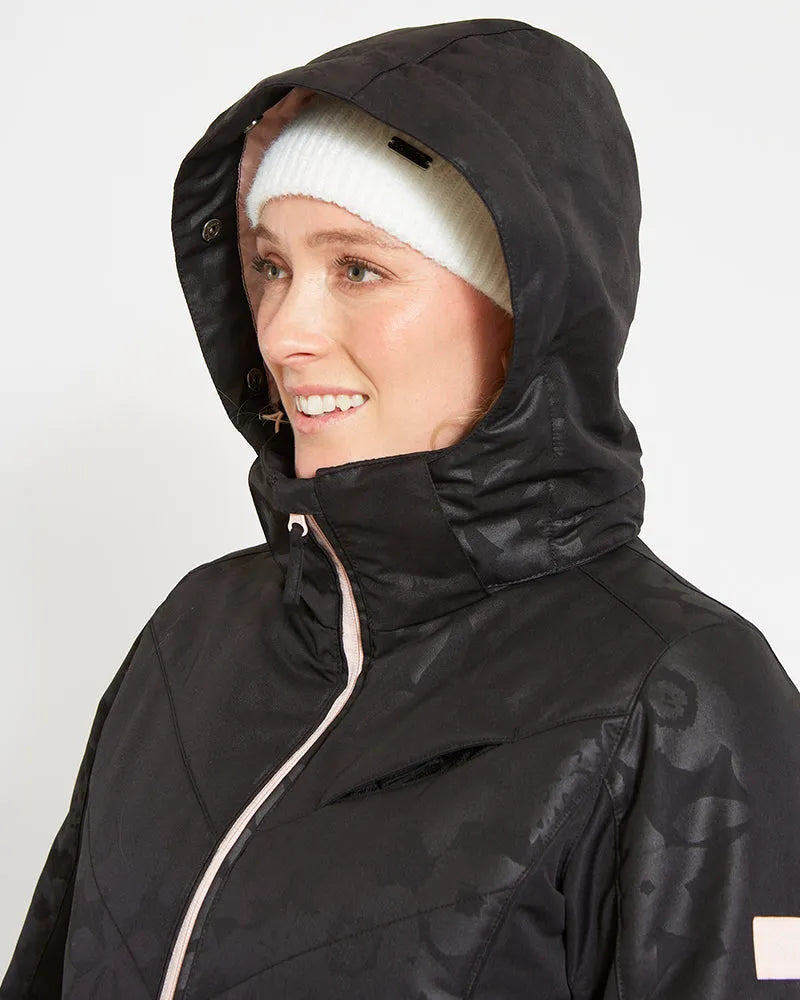 Snow Jacket XTM Thea - Black Botanica