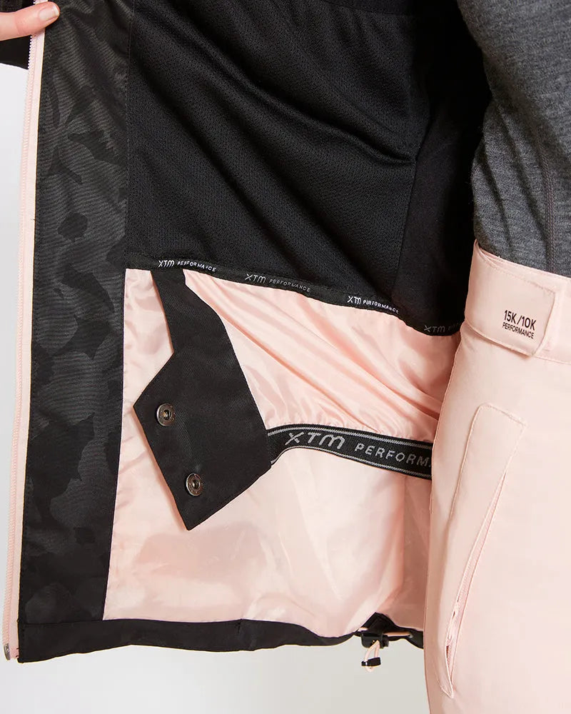 Snow Jacket XTM Thea - Black Botanica