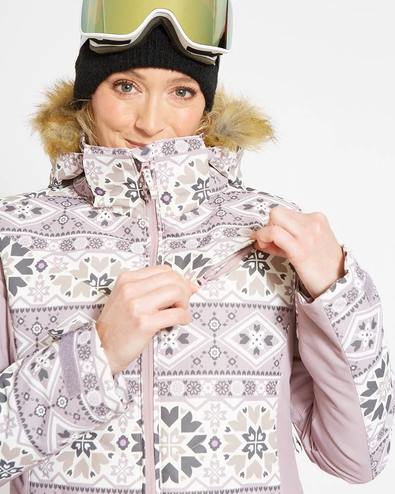 Snow Jacket XTM Thea -Fog Mosaic