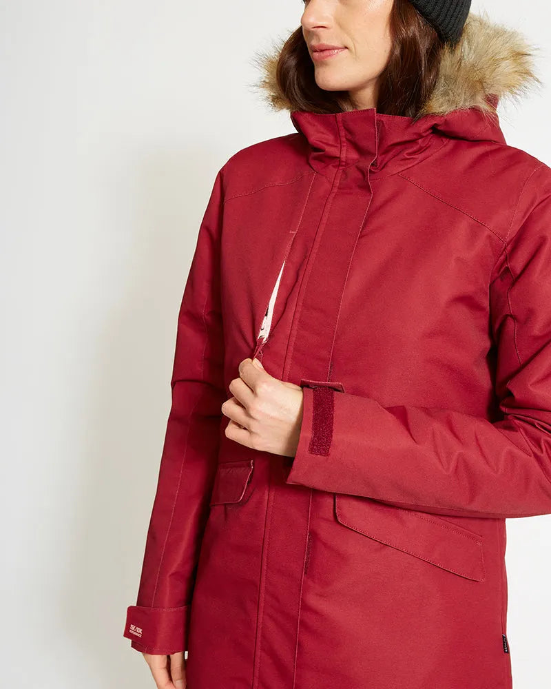 Snow Jacket XTM Kelsey II Womens - Merlot