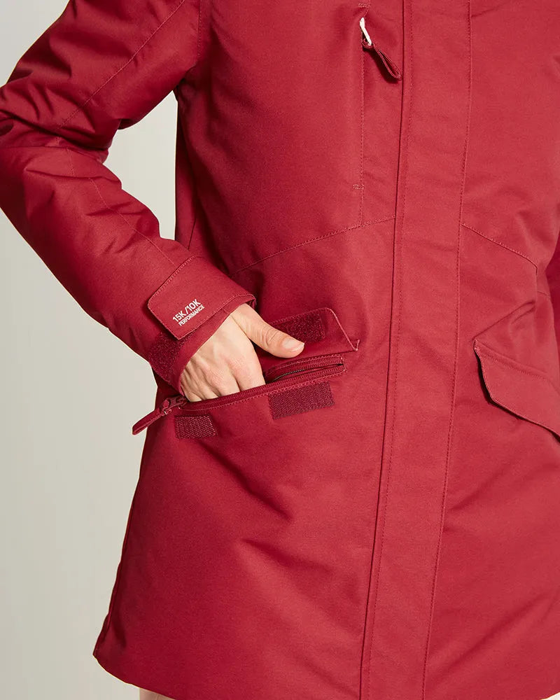 Snow Jacket XTM Kelsey II Womens - Merlot