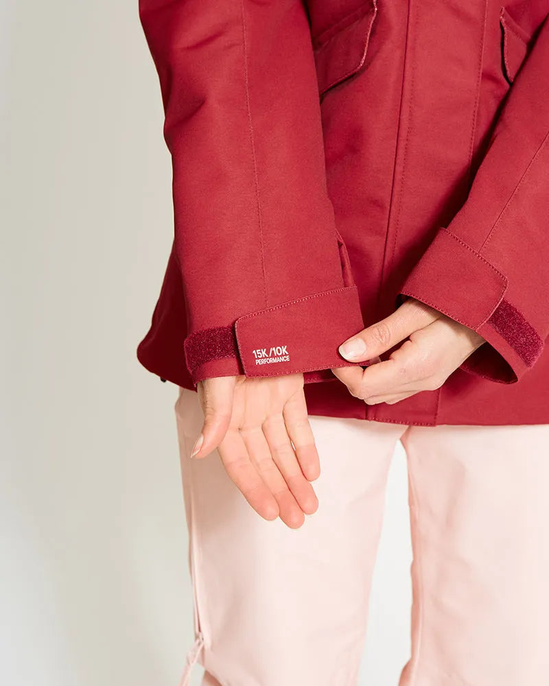 Snow Jacket XTM Kelsey II Womens - Merlot