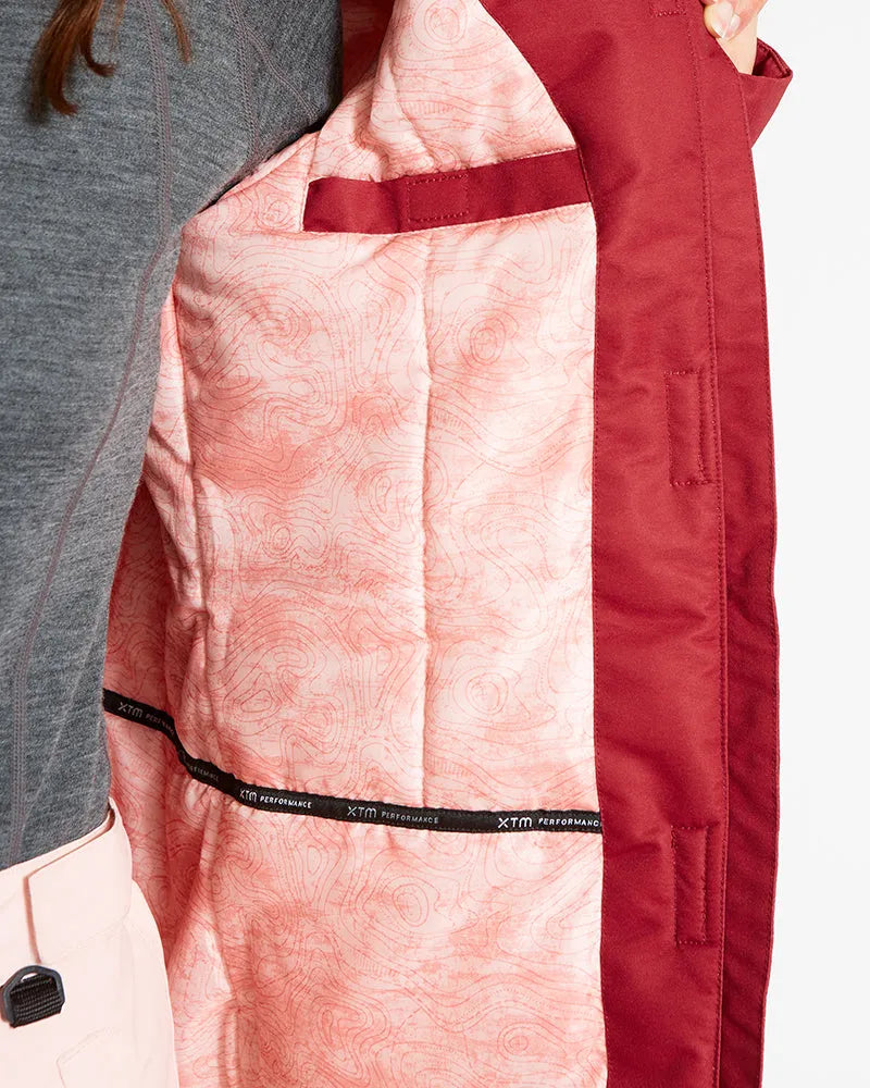 Snow Jacket XTM Kelsey II Womens - Merlot