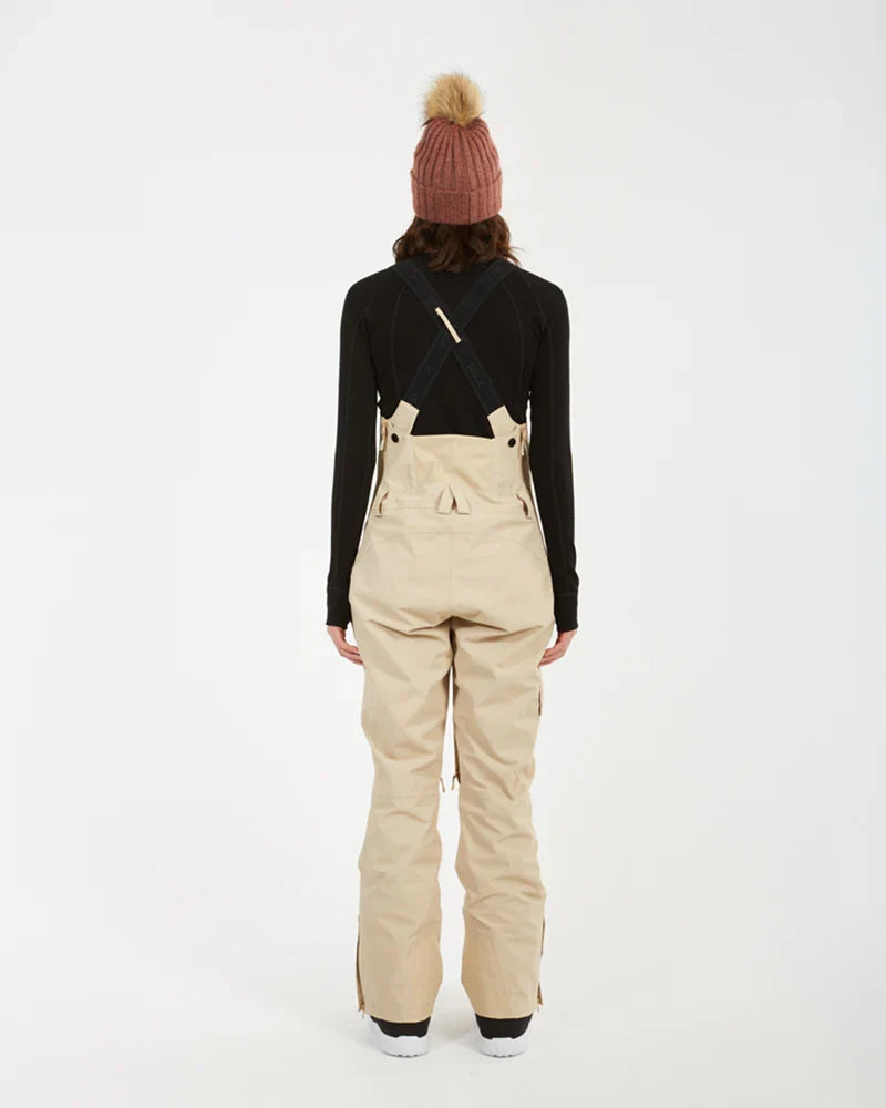XTM Womens Harper II Bib Overalls Ski Pant - Black Or Almond NEW