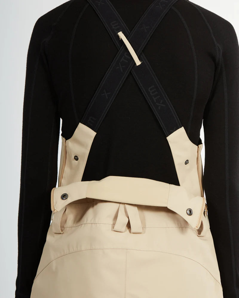 XTM Snow Harper II Womens Bib Overalls Ski Pant Almond