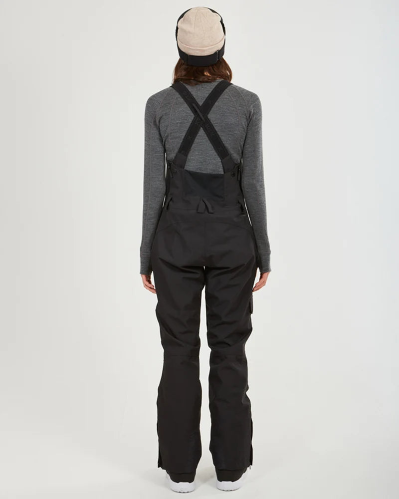 XTM Womens Harper II Bib Overalls Ski Pant - Black Or Almond NEW