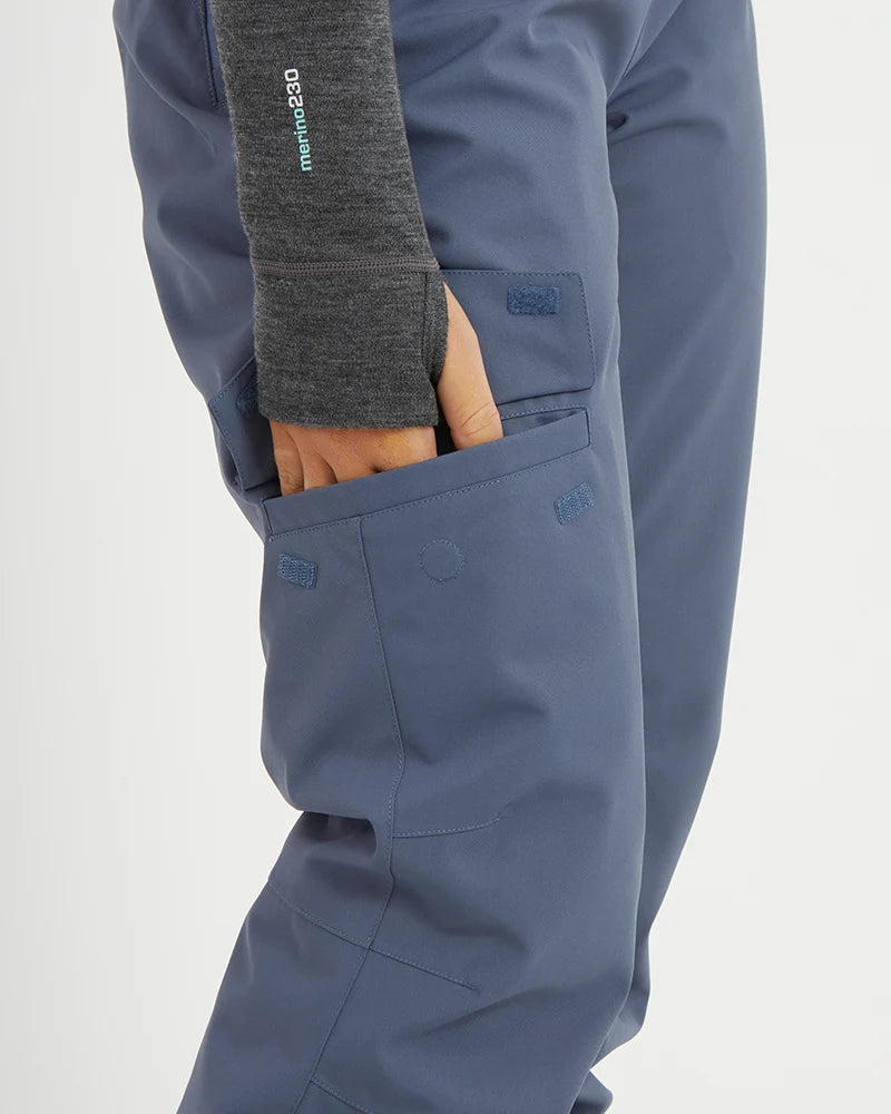 XTM Womens Harper II Bib Overalls Ski Pant - Stone Camo or Indigo NEW