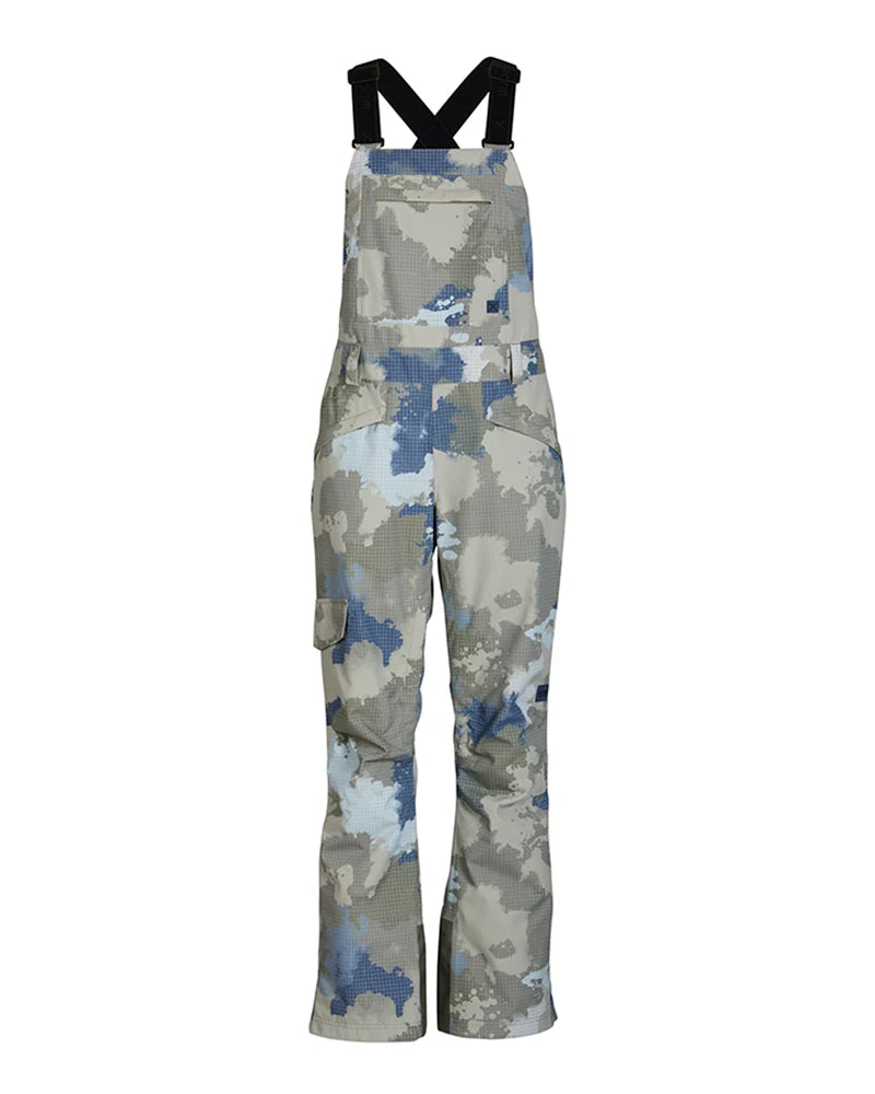 XTM Womens Harper II Bib Overalls Ski Pant - Stone Camo or Indigo NEW