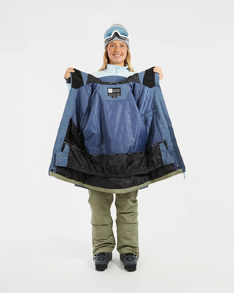 XTM Womens Camille Ski Jacket - Indigo NEW
