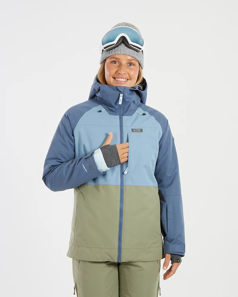 XTM Womens Camille Ski Jacket - Indigo NEW