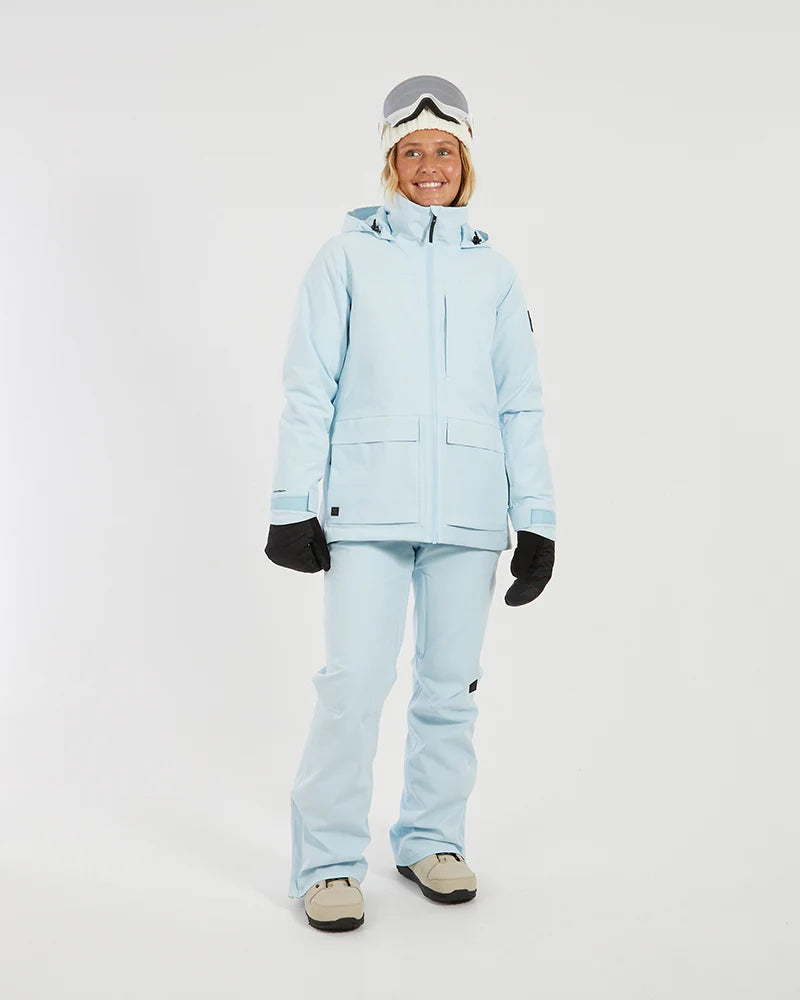 XTM Womens Elevation II Ski Jacket - Black Or Sky Blue NEW