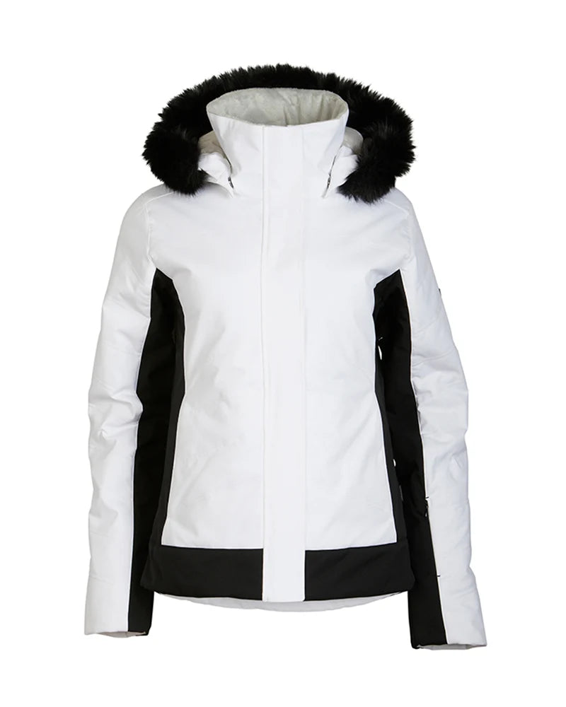 XTM Womens Solace Ski Jacket - Black Or White NEW