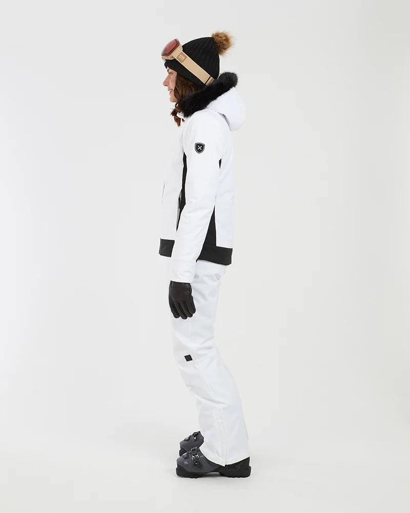 XTM Womens Solace Ski Jacket - Black Or White NEW