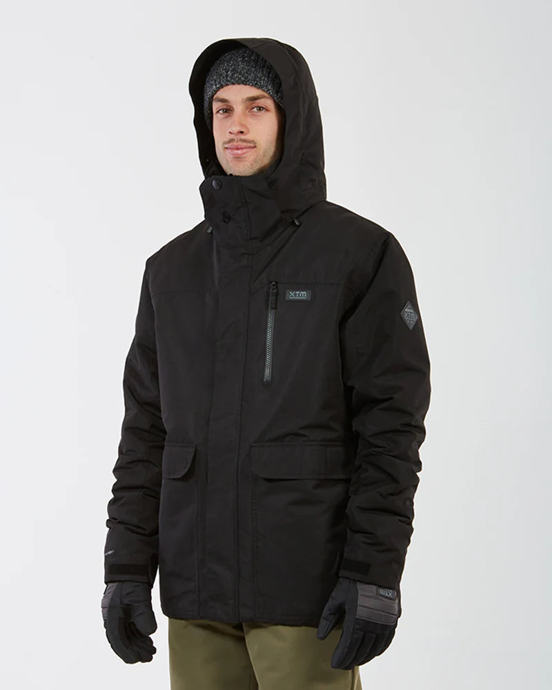Snow Jacket XTM Knox Mens Ski Jacket - Black
