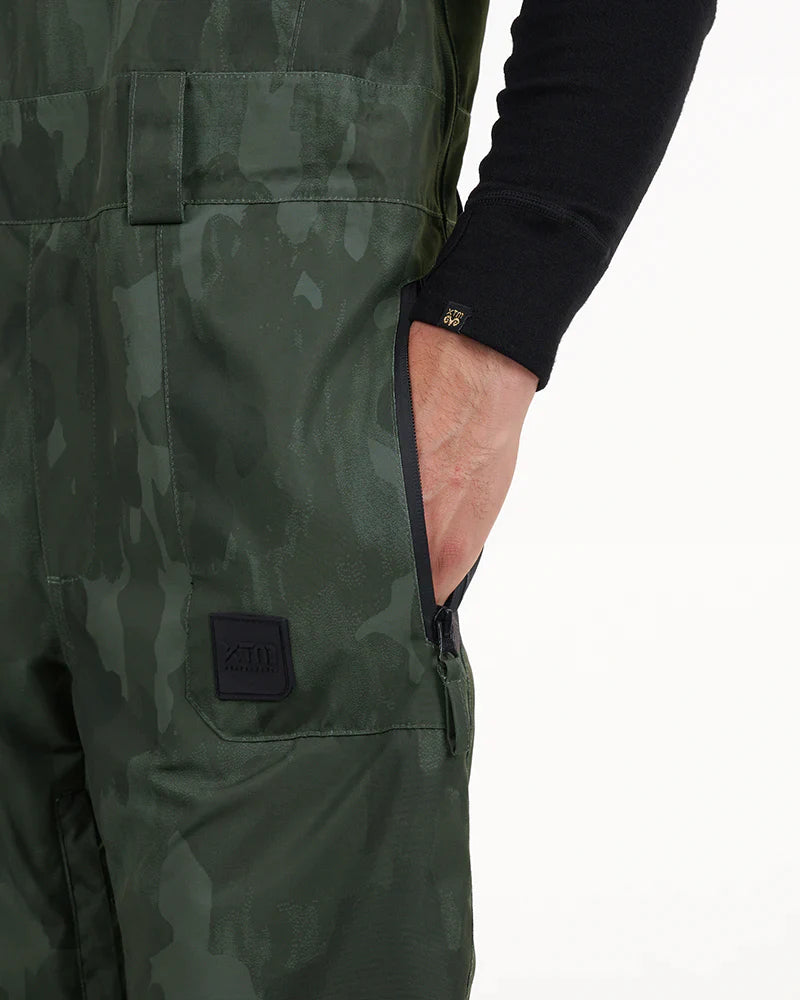 XTM Snow Bib & Brace Fletcher Mens Bib Snow Ski Pant - Snowgum