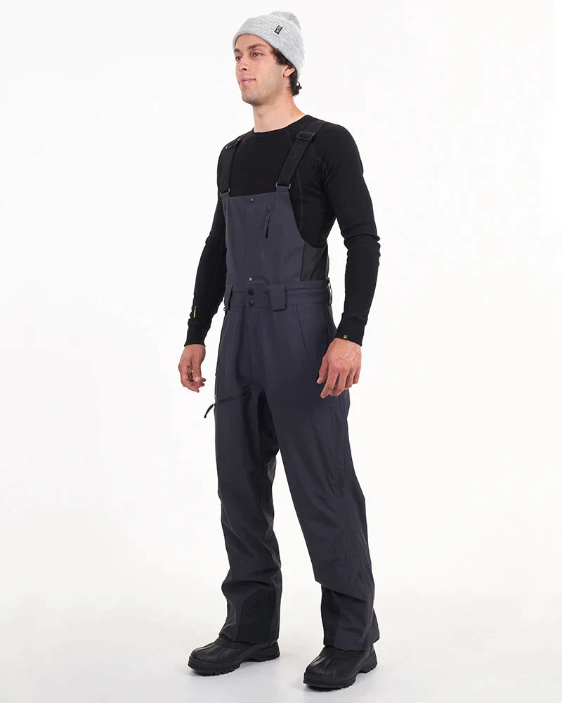 XTM Snow Bib & Brace Lithium IV Mens- Granite
