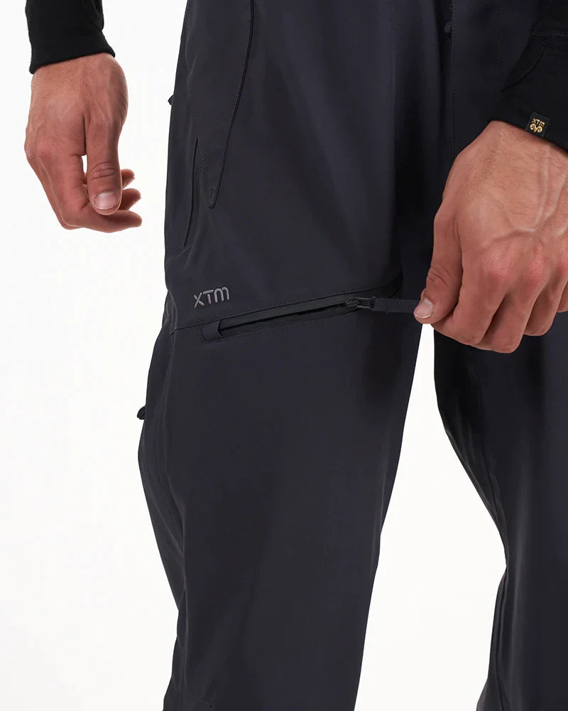 XTM Snow Bib & Brace Lithium IV Mens- Granite