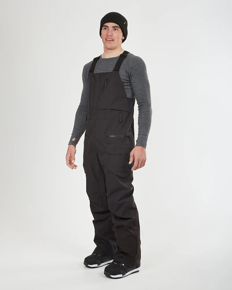 Snow Bib & Brace XTM Stratum Mens Ski Pant- Black