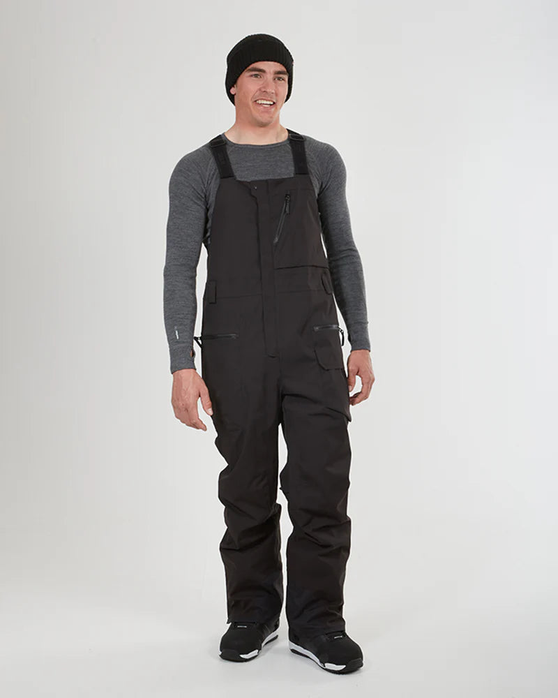 Snow Bib & Brace XTM Stratum Mens Ski Pant- Black