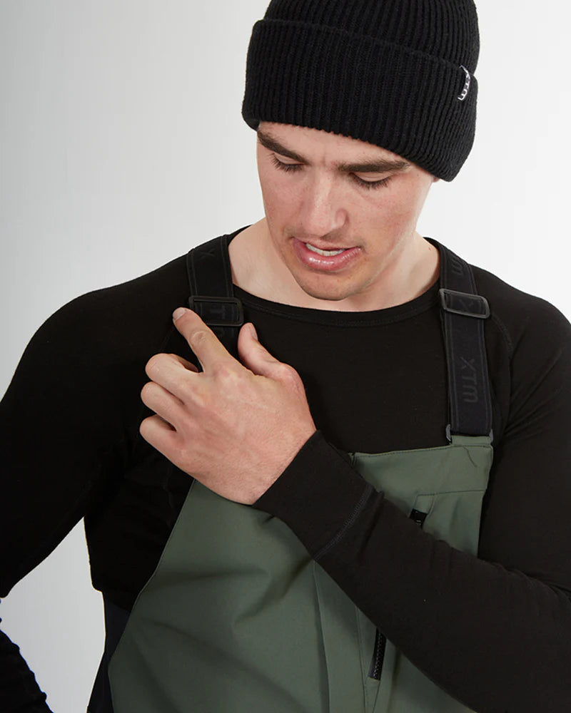 Snow Bib & Brace XTM Stratum Mens Ski Pant- Ivy