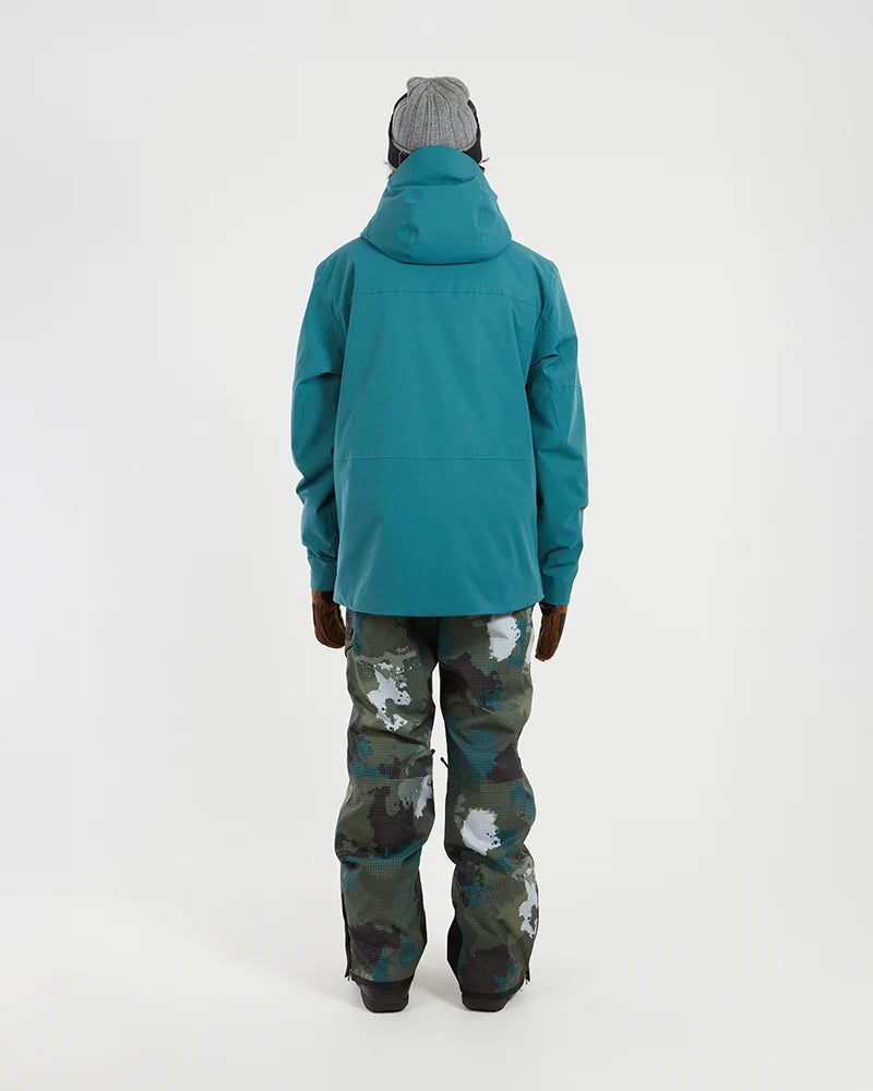 XTM Mens Exposure Snow Jacket- Black, Concrete, Mallard Green NEW