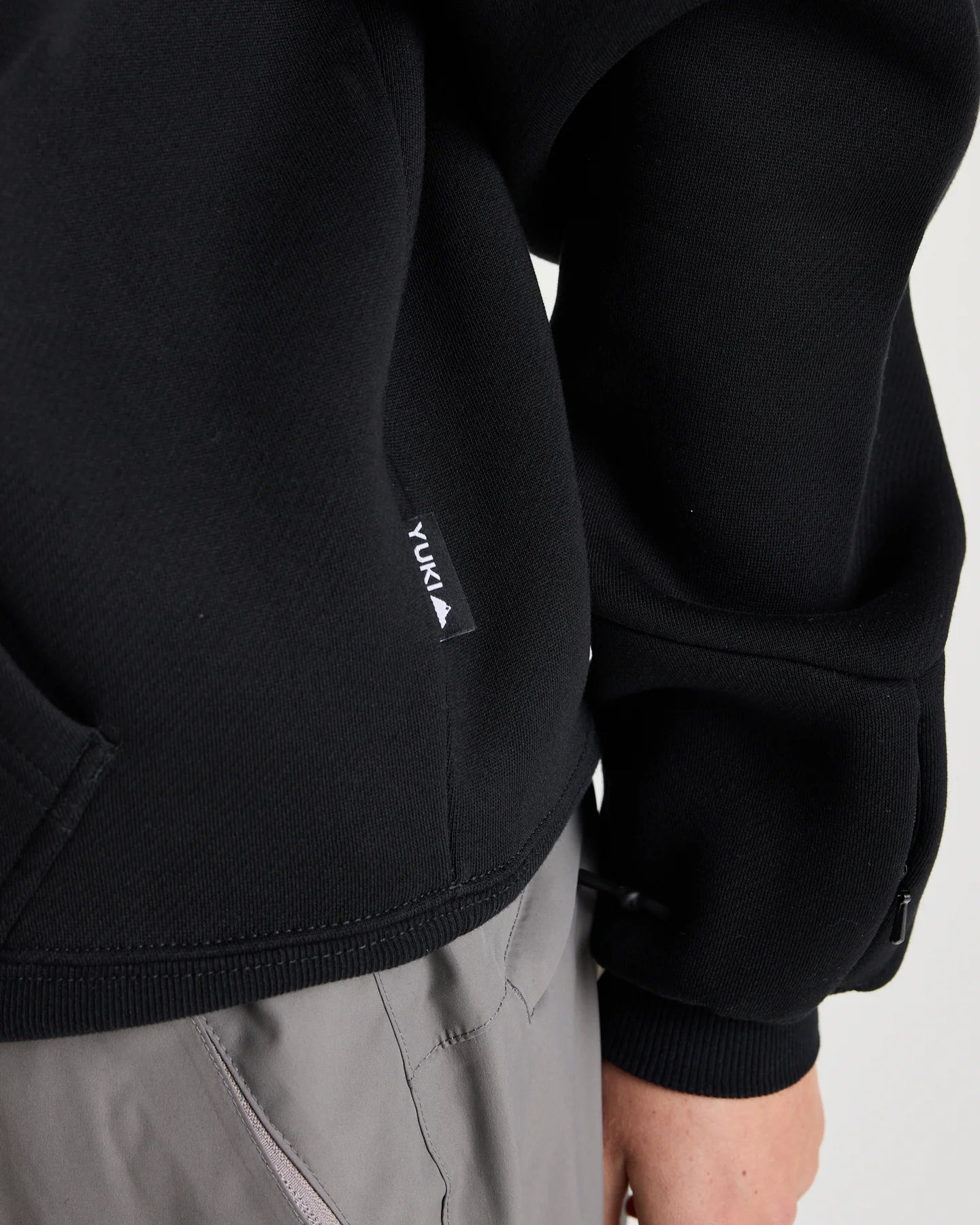 YUKI THREADS Alpine Hike Club Hoodie - Black