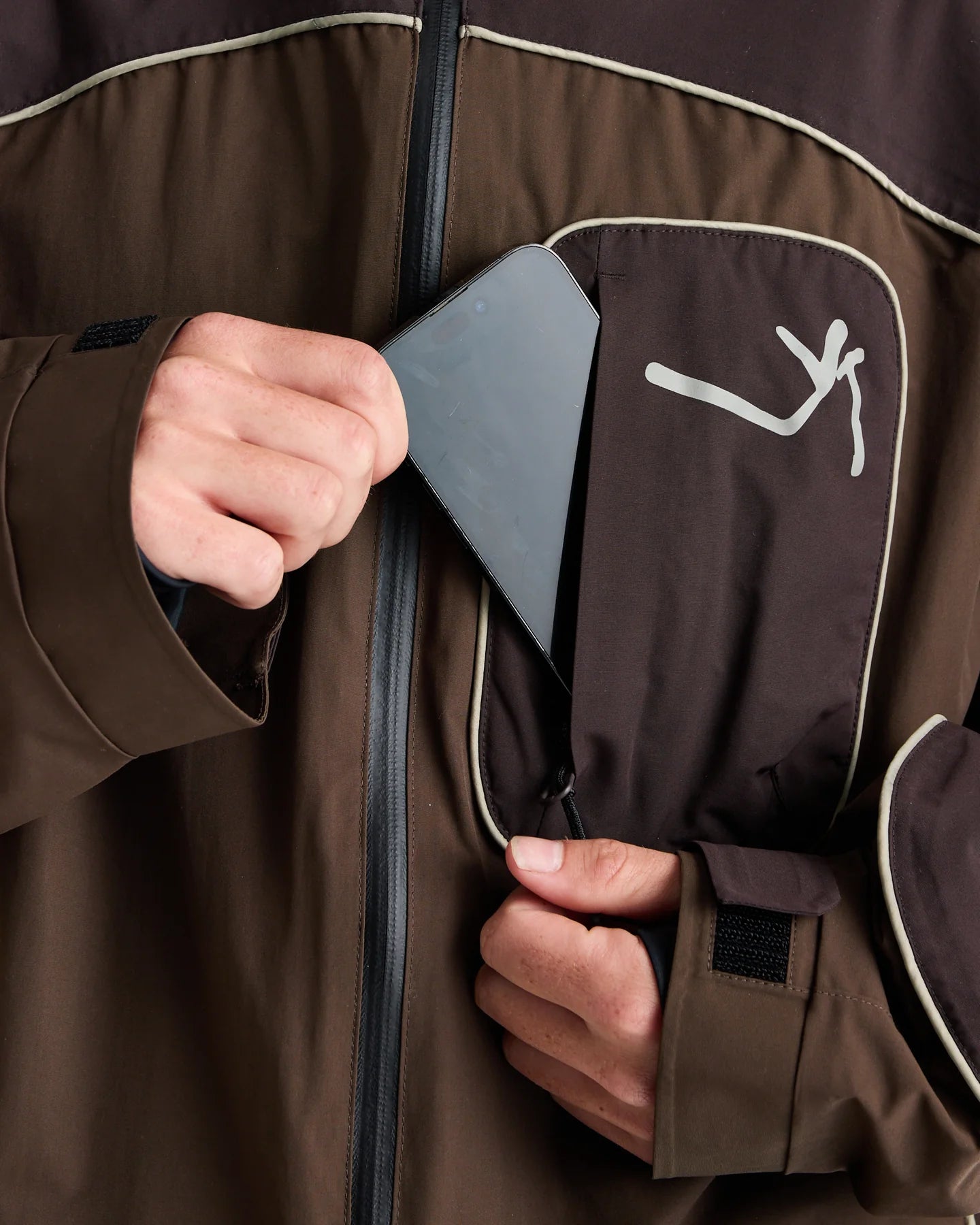 YUKI THREADS Mobbin Jacket - Brown