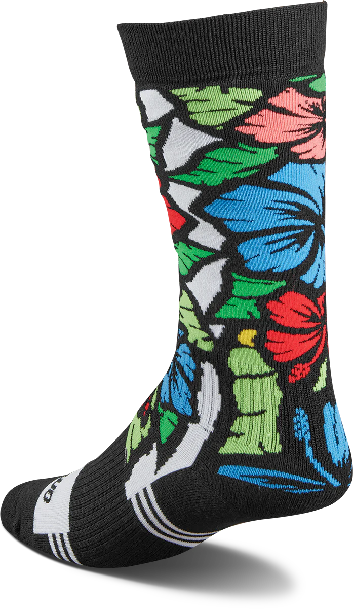 Snow Socks THIRTYTWO Double Sock Womens - Floral 2025