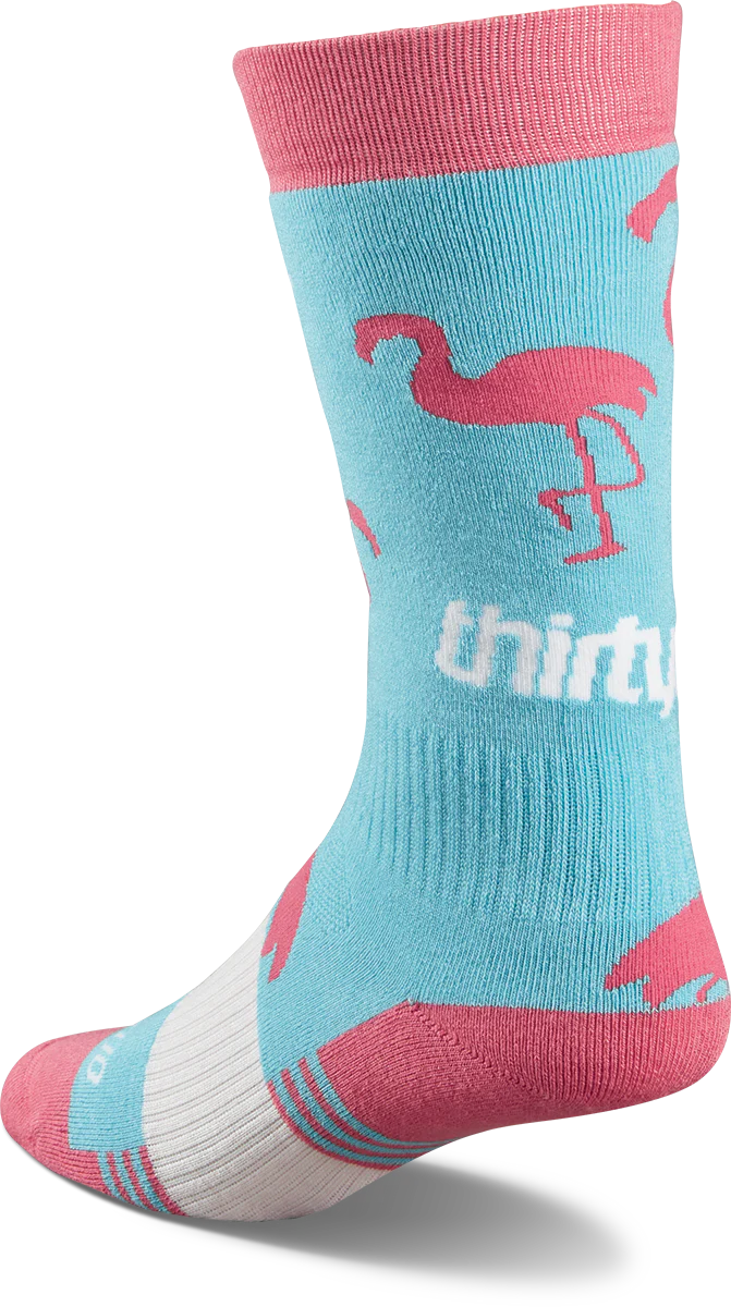Snow Socks THIRTYTWO Double Sock Womens -Pink 2025