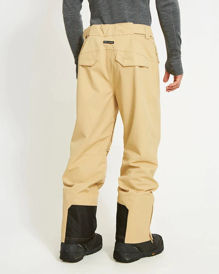 XTM Banks Snowboard Pant, Dusk Snowgum, Sand, Black