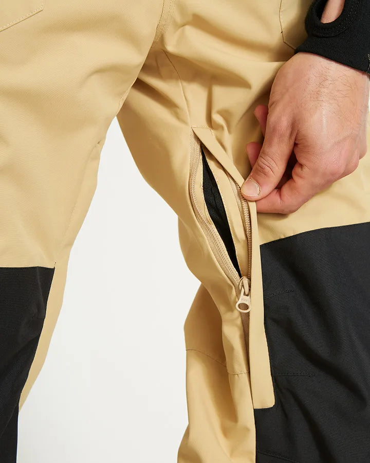 XTM Snow Bib & Brace Fletcher Mens -Sand