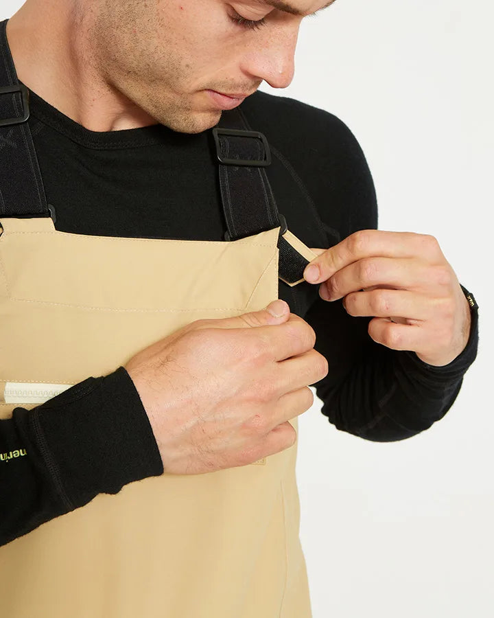 XTM Snow Bib & Brace Fletcher Mens -Sand