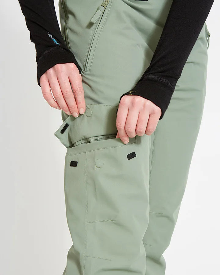 XTM Snow Bib & Brace Harper Ladies Snow Pant - Leaf