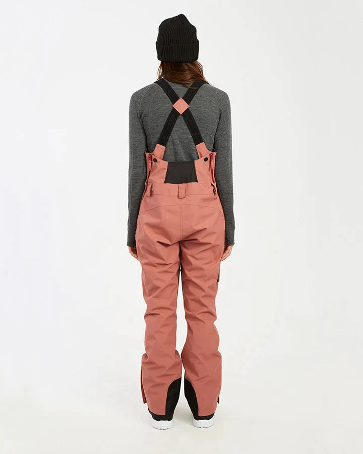 XTM Snow HARPER Bib & Brace Ladies Snow Pant -Dusty Pink