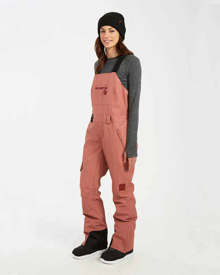 XTM Snow HARPER Bib & Brace Ladies Snow Pant -Dusty Pink