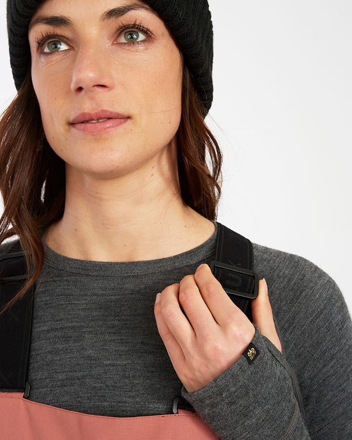 XTM Snow HARPER Bib & Brace Ladies Snow Pant -Dusty Pink