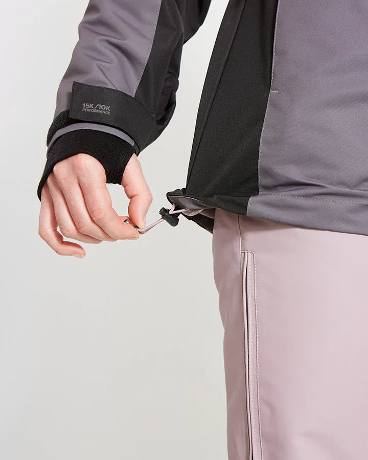 Snow Jacket XTM Lani II Ladies Jacket - Pavement